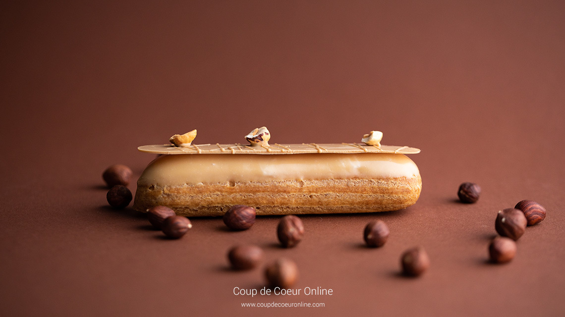 Caramel eclairs